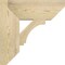 Ekena Millwork Imperial Slat Rough Sawn Bracket, Douglas Fir, 6"W x 20"D x 20"H BKT06X20X20IMP06RDF - alternate 4